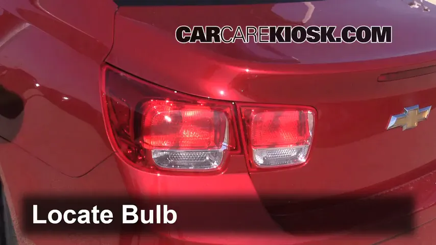 2013 Chevrolet Malibu Eco 2.4L 4 Cyl. Lights Brake Light (replace bulb)